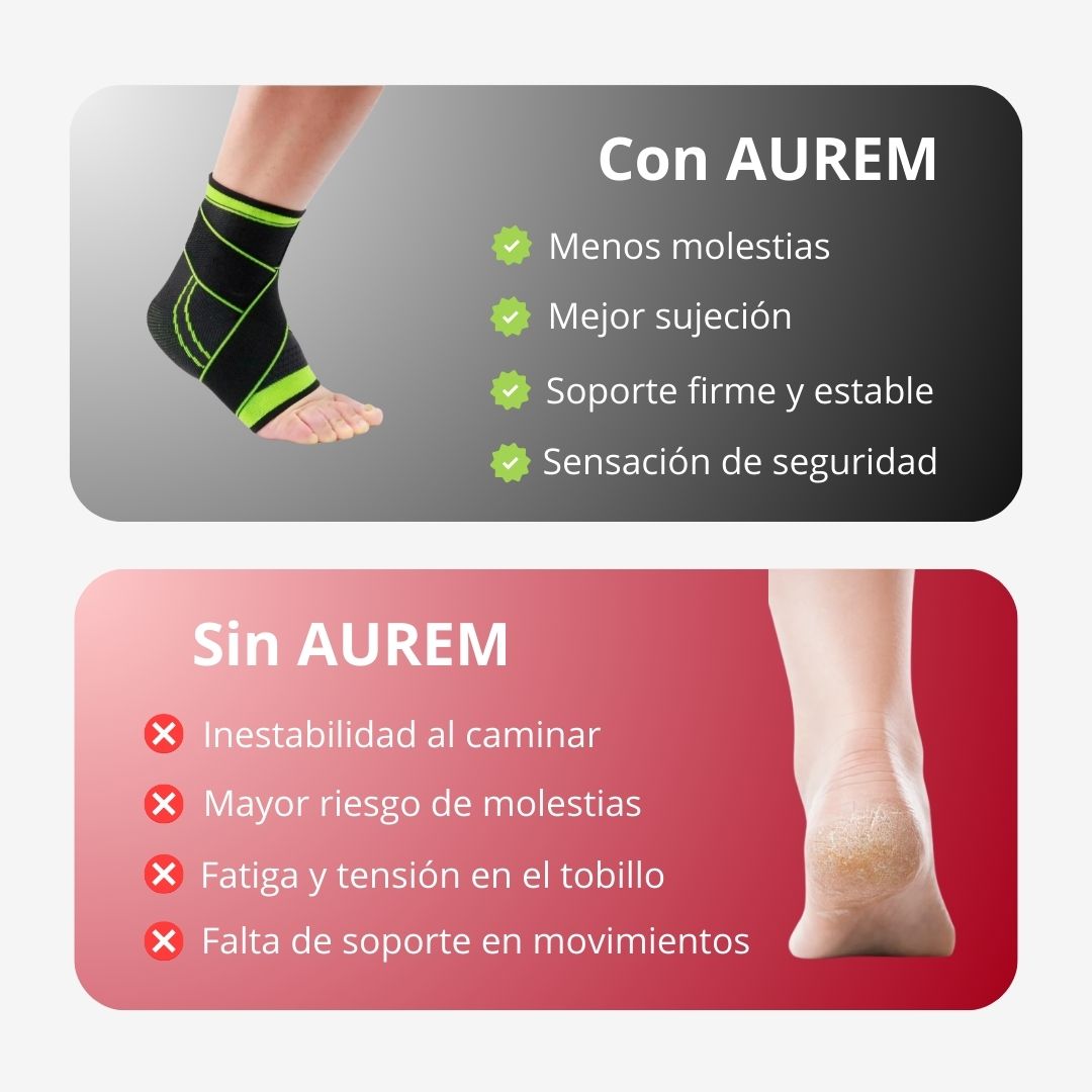 Aurem Support™ Soporte Total para tu Tobillo