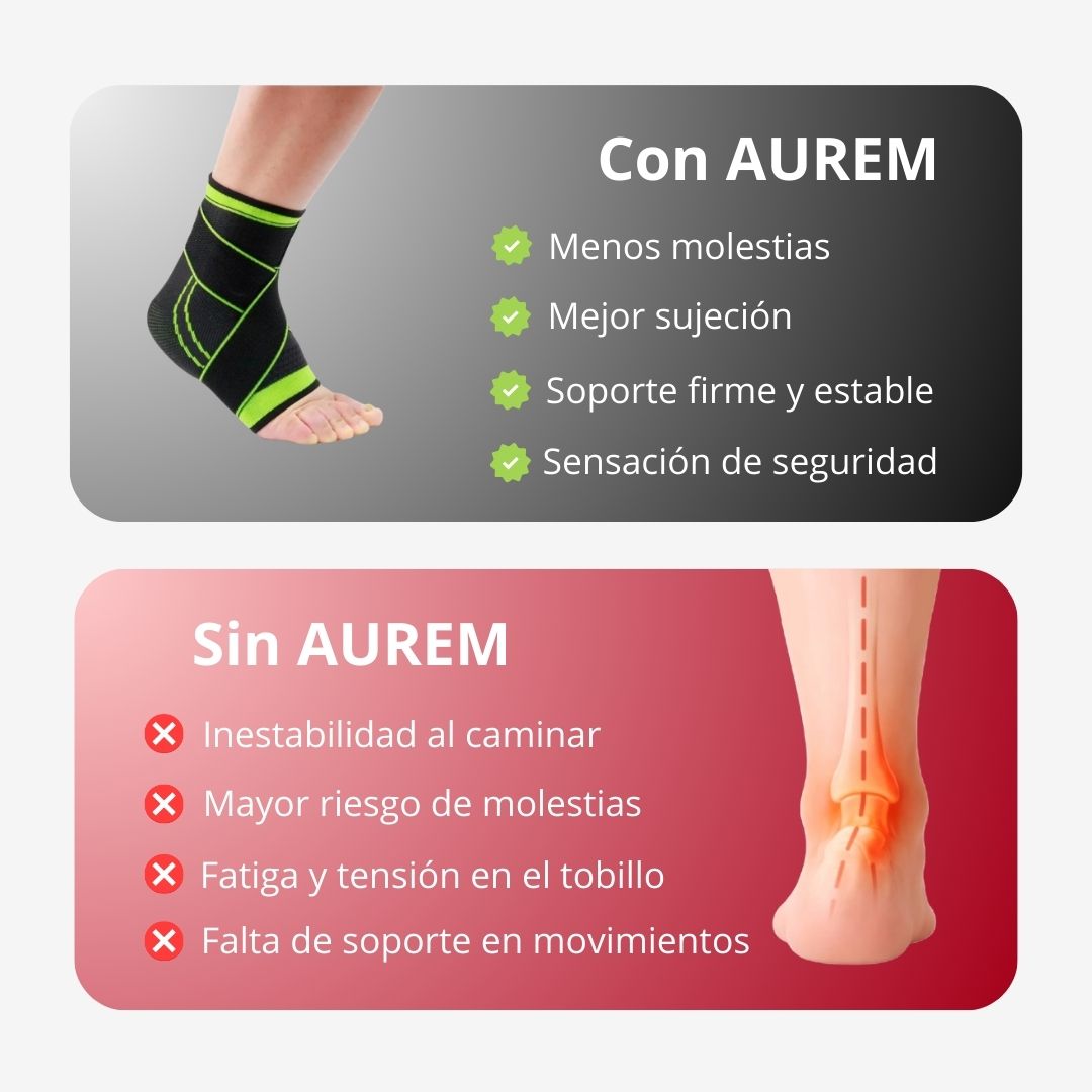 Aurem Support™ Soporte Total para tu Tobillo